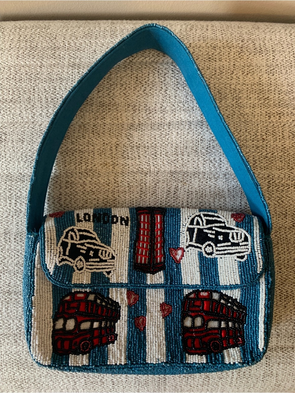 Beaded London Bag NWOT